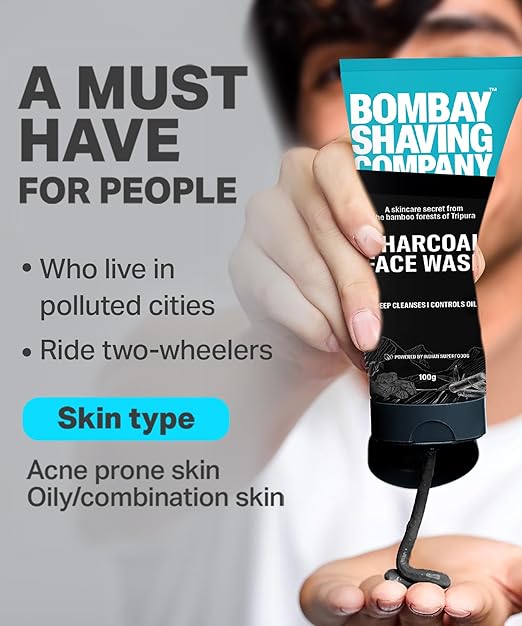 Bombay Shaving Company Charcoal Face Wash - Image 5