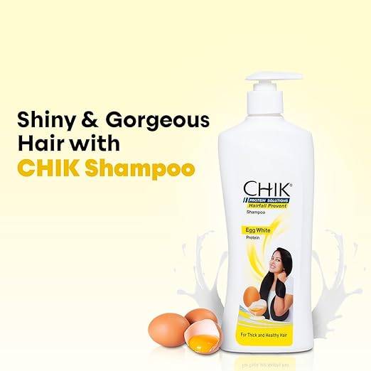 Chik Hairfall Prevent Egg Shampoo, 340ml - Image 4