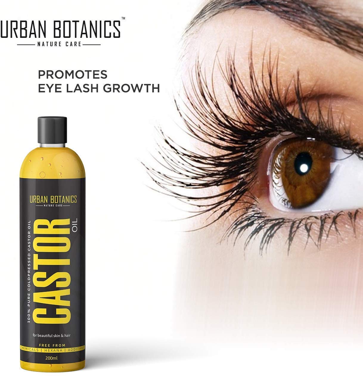 UrbanBotanics Cold Pressed Castor Oil for Hair Growth - Image 4