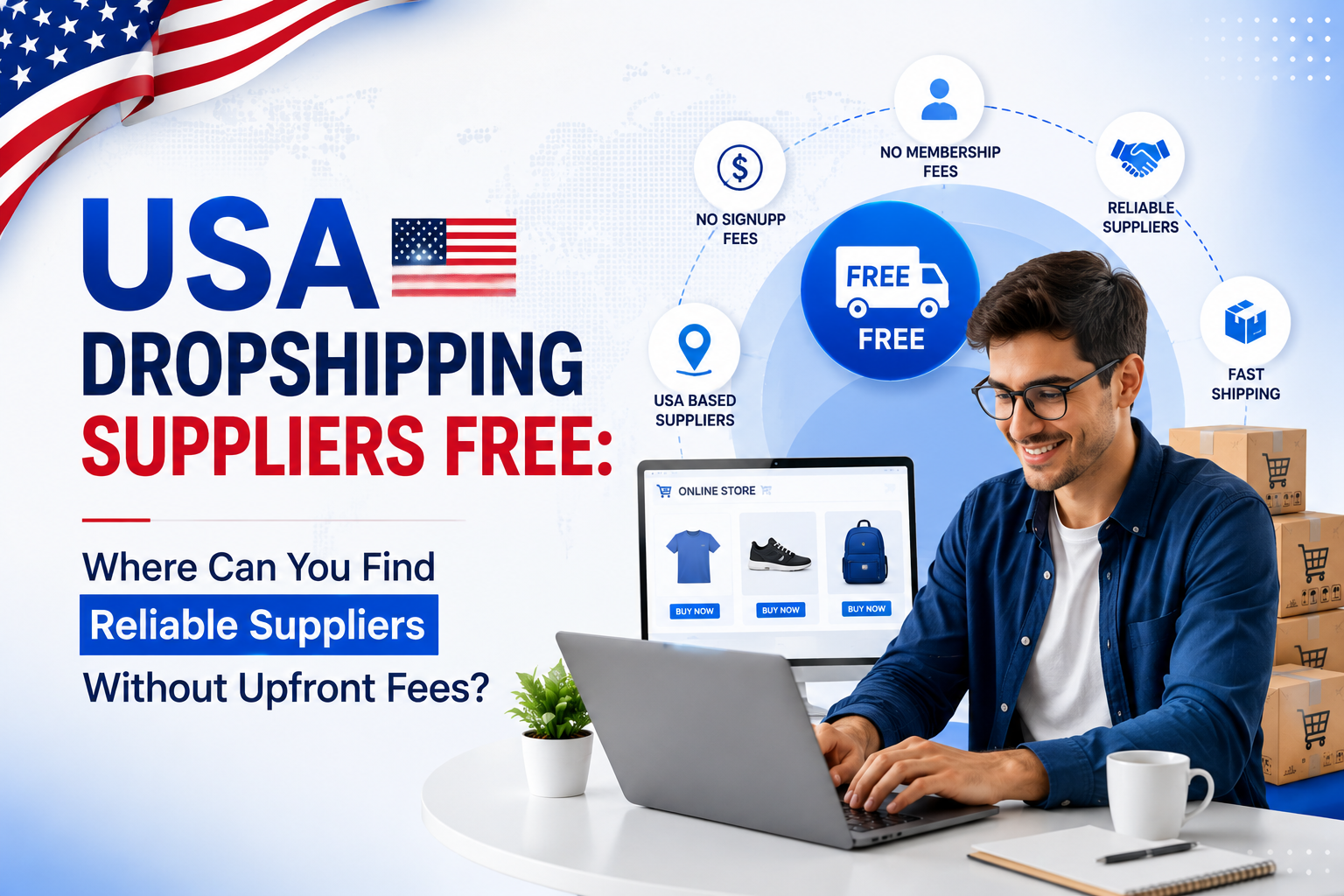 USA Dropshipping Suppliers Free: Where Can You Find Reliable Suppliers Without Upfront Fees?
