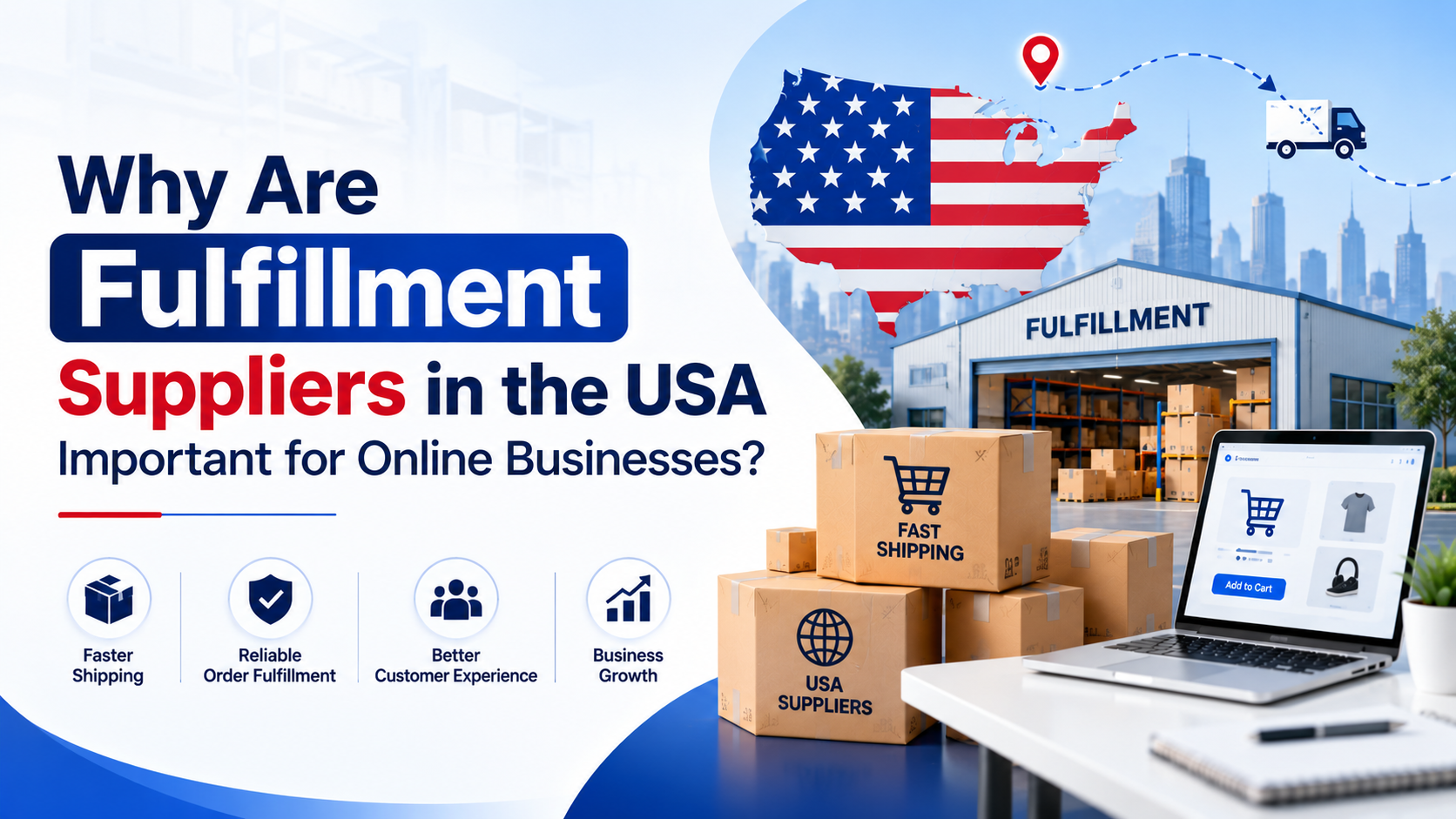 Why Are Fulfillment Suppliers in the USA Important for Online Businesses?