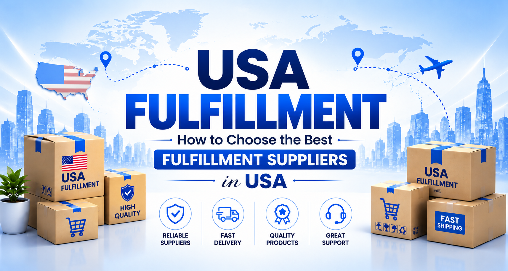USA Fulfillment: How to Choose the Best Fulfillment Suppliers in USA